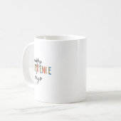 Leopard Happy Independence Day 4e juli Patriot Koffiemok (Voorkant links)