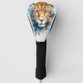 Leopard Head Golfheadcover (Voorkant)
