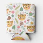 Leopard Head Tropische Planten Blikjeskoeler (Achterkant)