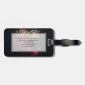 Leopard Heart Love Graffiti Art                    Bagagelabel (Achterkant horizontaal)