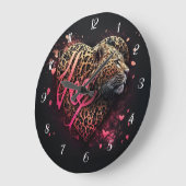 Leopard Heart Love Graffiti Art                    Grote Klok (Hoek)