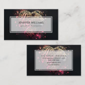 Leopard Heart Love Graffiti Art                    Visitekaartje (Voorkant / Achterkant)