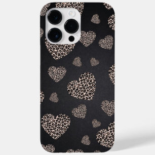 Leopard Hearts Case-Mate iPhone 14 Pro Max Hoesje