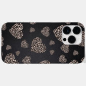Leopard Hearts Case-Mate iPhone Case (Achterkant (horizontaal))