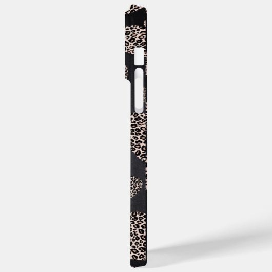 Leopard Hearts Case-Mate iPhone Case (Achterkant / Links)