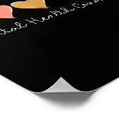 Leopard Hearts Valentine's Day For Mental Health C Poster (Hoek)