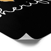 Leopard Hearts Valentines Day For Team Sheriff Va  Poster (Hoek)