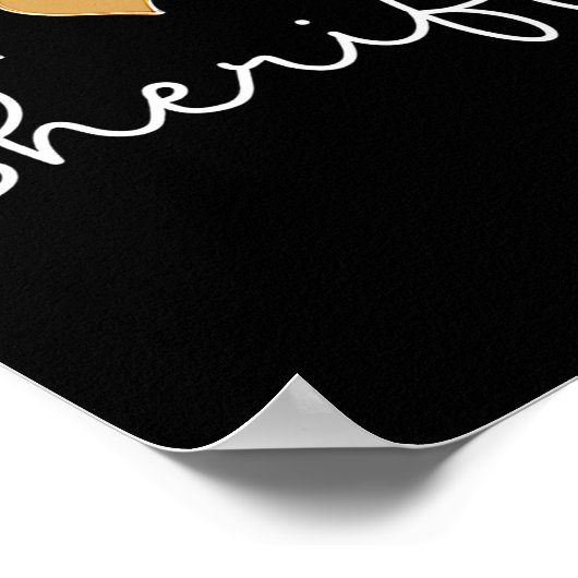 Leopard Hearts Valentines Day For Team Sheriff Va  Poster (Hoek)