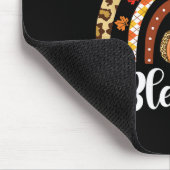 Leopard Herfst Rainbow Thankful Grateful Blessed P Muismat (Hoek)