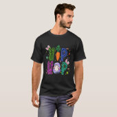 Leopard Hip Hop Bunny Funny, Rabbit Easter Boys Gi T-shirt (Voorkant volledig)