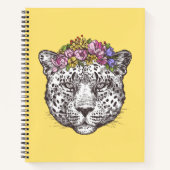 Leopard Hippie Chic Notitieboek (Voorkant)
