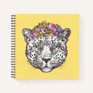 Leopard Hippie Chic Notitieboek
