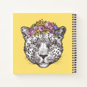 Leopard Hippie Chic Notitieboek (Achterkant)