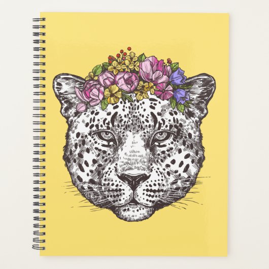 Leopard Hippie Chic Planner (Voorkant)
