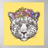 Leopard Hippie Chic Poster (Voorkant)