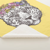 Leopard Hippie Chic Sherpa Deken (3/4)