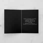 Leopard Hot Pink Bow's a Girl Safari Baby shower (Binnen)