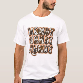  Leopard Howdy Rodeo Western Land Southe T-shirt