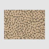 Leopard-huid met patroon tissuepapier (Voorkant)