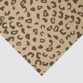 Leopard-huid met patroon tissuepapier (Detail)