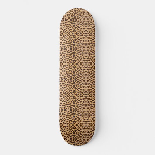 Leopard Huidpatroon Persoonlijk Skateboard (Voorkant)