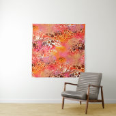 leopard-huidweefsel,abstract,animatie wandkleed (In Situ (horizontaal))