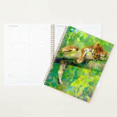 Leopard in een boom door Arthur Wardle Planner (Display)
