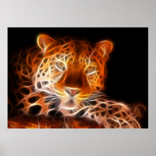 Leopard Intimidatiekanaal Poster