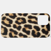 Leopard iPhone 12 Pro MaxSlim geschikt Hoesje, gla iPhone Hoesje (Achterkant horizontaal)