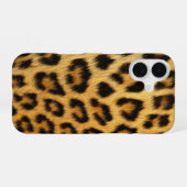 Leopard iPhone 16 Hoesje (Achterkant horizontaal)