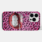 leopard iPhone hoesje (Achterkant horizontaal)