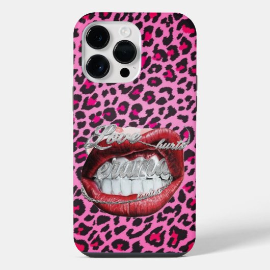 leopard iPhone hoesje (Achterkant)