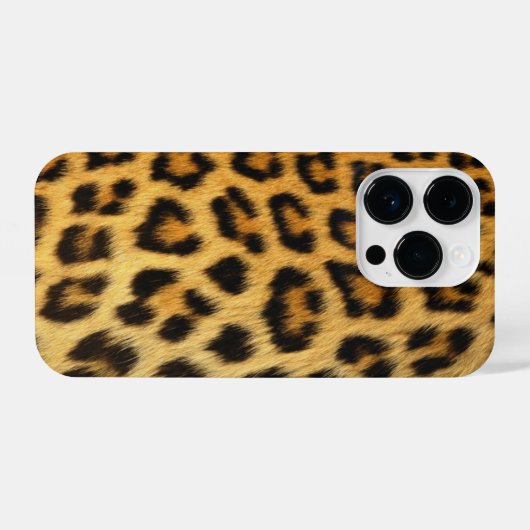 Leopard iPhone Hoesje (Achterkant horizontaal)