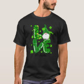 Leopard Irish Green Play Firefighter Gnome St.Pat T-shirt (Voorkant)
