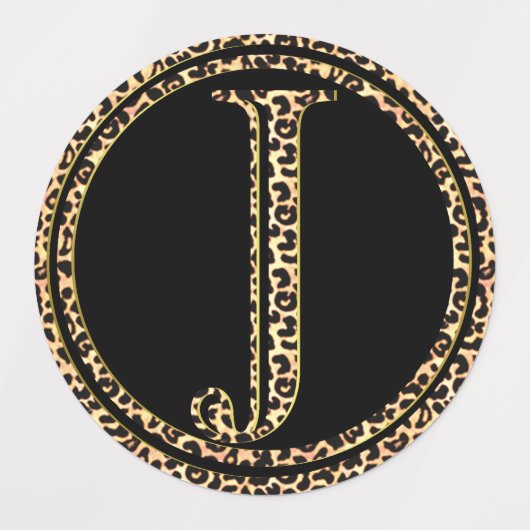 Leopard J Labels (Design 1)