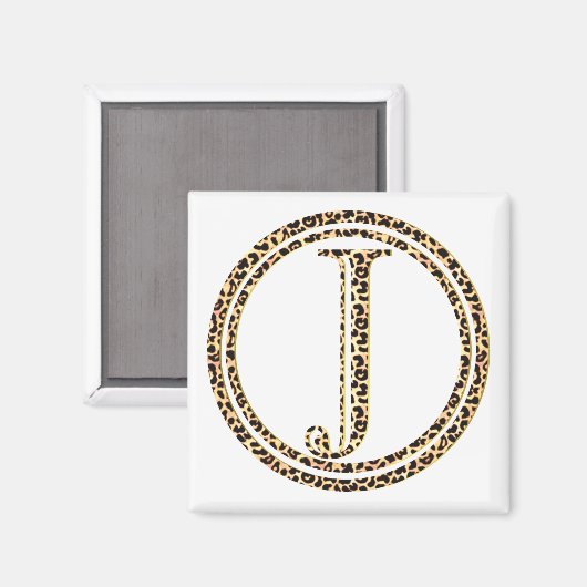 Leopard J Magneet (Voorkant / Achterkant)