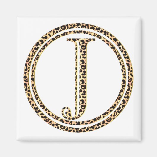 Leopard J Magneet (Voorkant)