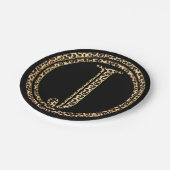 Leopard J Papieren Bordje (Gekanteld)