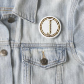 Leopard J Ronde Button 5,7 Cm (In situ)