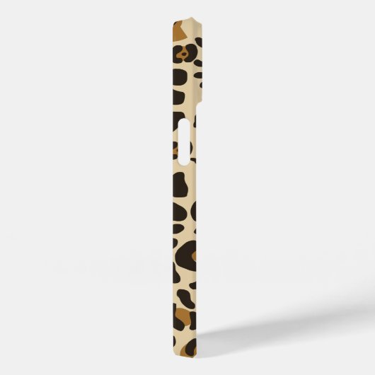 Leopard Jaguar Animal Print Pattern Case-Mate iPhone Case (Achterkant / Rechts)
