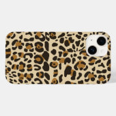 Leopard Jaguar Animal Print Pattern Case-Mate iPhone Case (Achterkant (horizontaal))