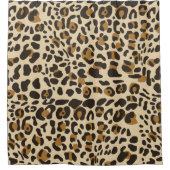 Leopard Jaguar Animal Print Pattern Douchegordijn (Voorkant)