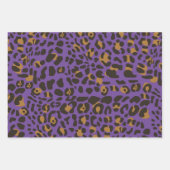 Leopard Jaguar Animal Print Pattern Inpakpapier Vel (Voorkant 2)