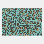 Leopard Jaguar Animal Print Pattern Inpakpapier Vel (Voorkant)