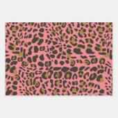 Leopard Jaguar Animal Print Pattern Inpakpapier Vel (Voorkant)