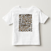 Leopard Jaguar Animal Print Pattern Kinder Shirts (Voorkant)