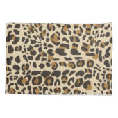 Leopard Jaguar Animal Print Pattern Kussensloop (Achterkant)