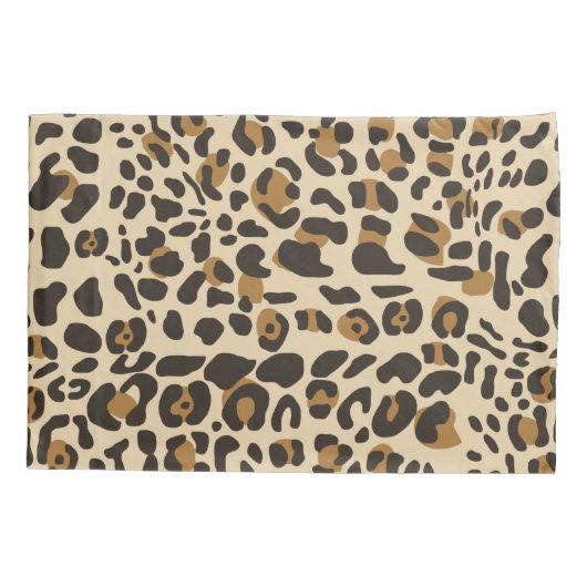 Leopard Jaguar Animal Print Pattern Kussensloop (Achterkant)