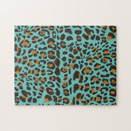 Leopard Jaguar Animal Print Pattern Legpuzzel