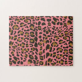 Leopard Jaguar Animal Print Pattern Legpuzzel